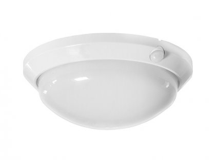OLGA S prisadené stropné a nástenné kruhové svietidlo so senzorom 60W biela