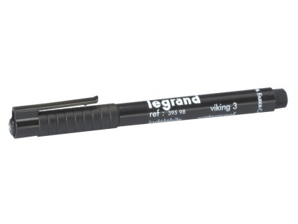 Popisovacie pero LEGRAND 39598 čierne nezmazateľné Viking 3 - 039598