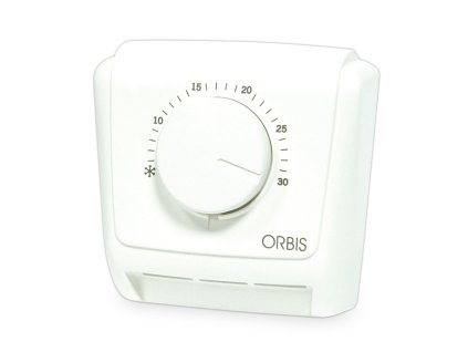 Analógový izbový termostat Orbis Clima ML so svetelnou kontrolkou bez vypínača