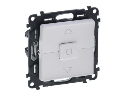 Biely žalúziový spínač Legrand Valena Life 752129 ovládanie roliet