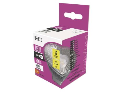 LED žiarovka Classic MR16 4,5W GU5,3 neutrálna biela - ZQ8434