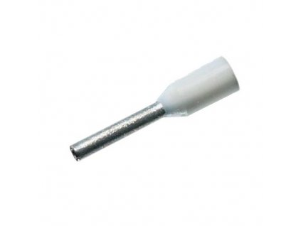 Lisovacia dutinka - 18 0998 - izolovaná 0,5/8 mm - biela (100 ks)