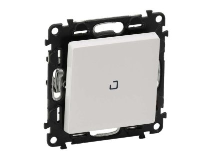 Biely prepínač č.6 s orientačným LED osvetlením Legrand Valena Life