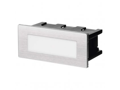 LED orientačné vstavané svietidlo AMAL 123×53, 1,5W tep. b.,IP65 - ZC0108