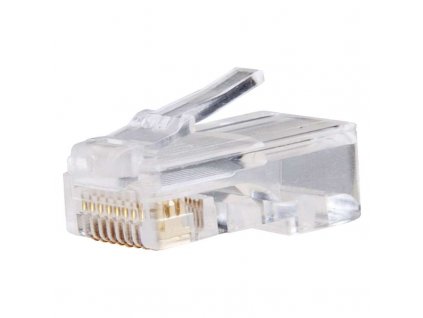 Konektor pre UTP kábel (drôt), biely - K0102