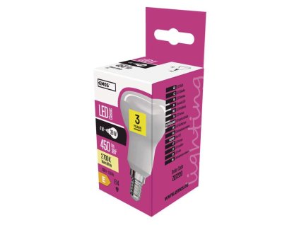LED žiarovka Classic R50 4W E14 teplá biela - ZQ7220
