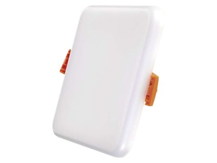 LED panel 100×100, štvorcový vstavaný biely,7,5W neutr.b.,IP65 - ZV2122