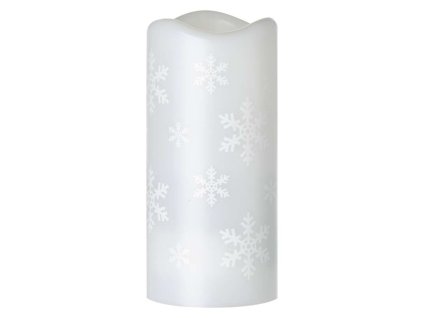 LED dekoratívny projektor – vločky, 3x AAA, vnútorný, studená biela - DCPC05