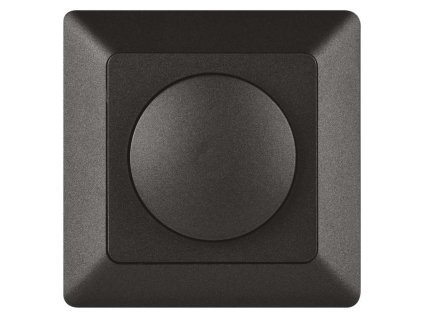 Triakový stmievač č. 6 pre regulovateľné LED žiarovky, antracit - A6003.1