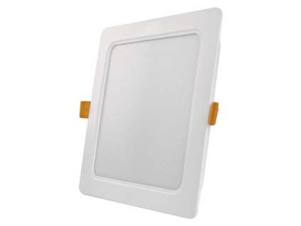 LED vstavané svietidlo RUBIC, štvorcové, biely, 18W, neutrálna biela - ZD2442