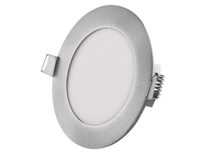 LED vstavané svietidlo NEXXO, kruhové, strieborné, 7W, CCT - ZD1223