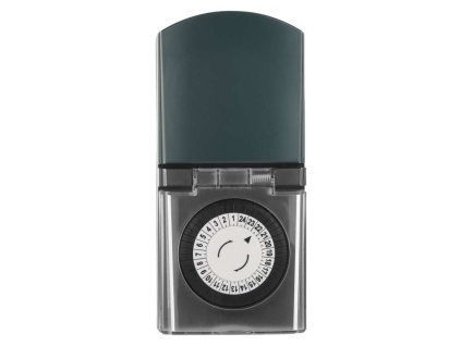 Časovač – mechanická spínacia zásuvka vonkajšia IP44 - P5508
