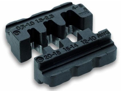 Lisovacie čeluste na konektory 0,5 - 6 mm2 (1 pár) - 10 6013