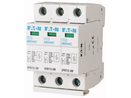 Prepäťová ochrana Eaton SPBT12-280/3 T1+T2 3-pól pre sieť TN-C