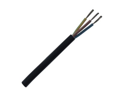 Kábel H05RR-F 3Gx1,5 - čierna