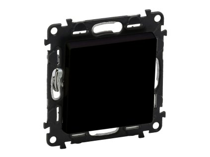 Čierny matný striedavý prepínač č.6 Legrand Valena Life schodiskový