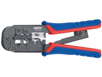 Lisovacie kliešte KNIPEX pre konektory Western - 97 51 10