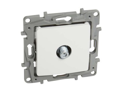 Niloé - 764550 - TV zásuvka typ F - konektor - biela