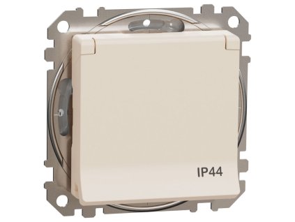 SEDNA Design - SDD212024 - Zásuvka 230V 16A SCHUKO IP44 - Béžová