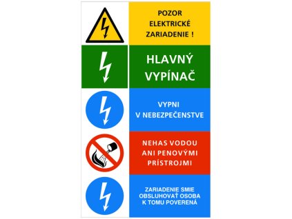 Samolepka Päťkombinácia s rozmerom 105x175mm