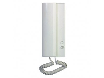 Domáci telefón DT ELEGANT s 1 tlačidlom protistanice - 4FP 211 02.201 - biela