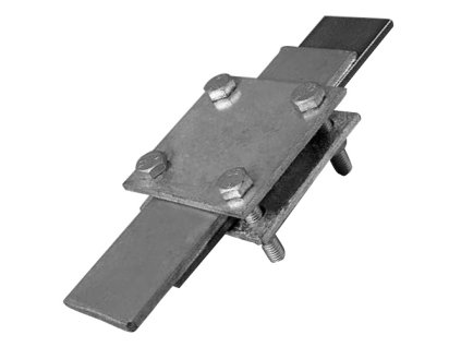 Odbočná spojovacia svorka - SR 02 (M6) - Fe/Zn - 0,18kg