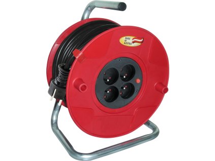 Brennenstuhl 1189061 káblový bubon BAT 260 dĺžka 50m PVC kábel červený bubon