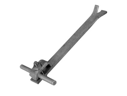 Podpera vedenia do muriva PV01 Fe/Zn, 150mm - 0,15kg