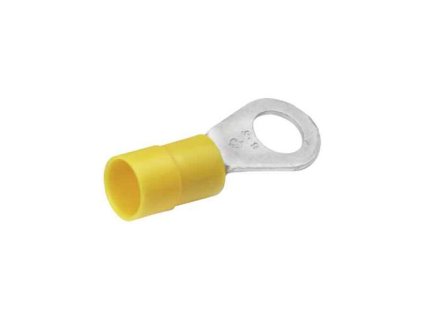Lisovacie oko - 18 0050 - izolované 4-6/M4 mm - žlté (100 ks)