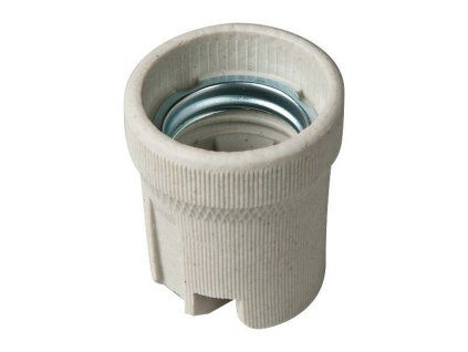 Šedá keramická objímka Greenlux LH-E27 pre pätice E27