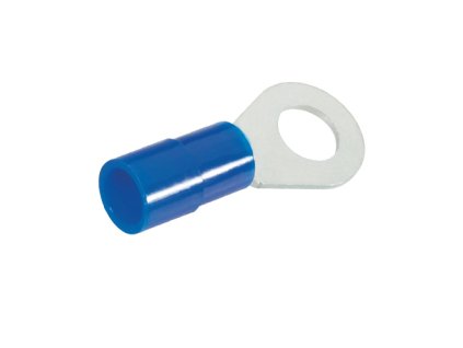 Lisovacie oko - 18 0030 - izolované 1,5-2,5/M3 mm - modré (100 ks)
