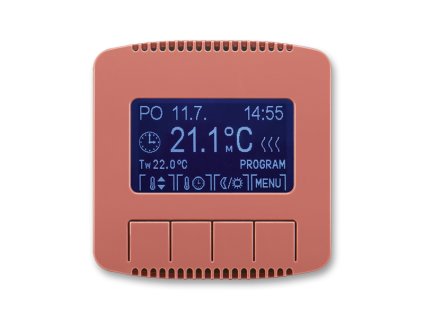 Tango - 3292A-A10301 R2 - Termostat digitálny-ovládacia jednotka; vresová červená