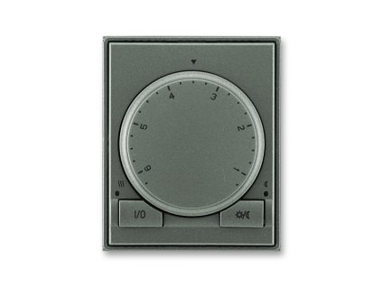Time - 3292E-A10101 34 - Termostat mechanický - antracitová