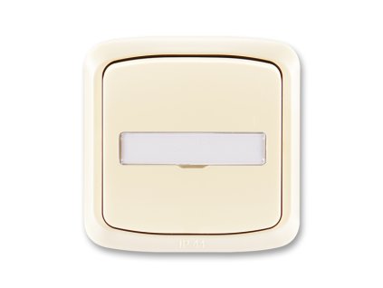 Tango - 3558A-80920 C - Ovládač 1/0, 1/0So, komplet, IP44; slonová kosť