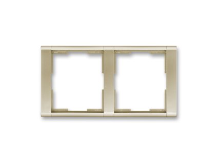 Time - 3901F-A00120 33 - Rámček dvojnásobný, vodorovný - šampanská