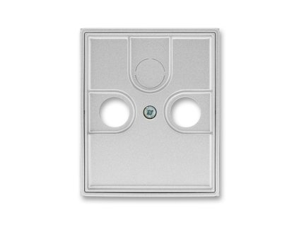 Time - 5011E-A00300 08 - Kryt zásuvky TV+R+SAT - titánová