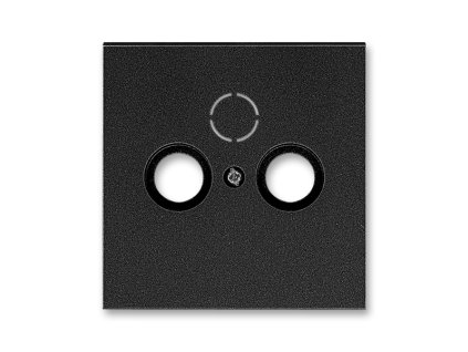 Neo Tech - 5011M-A00300 37 - Kryt zásuvky TV+R+SAT - onyx