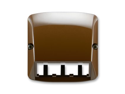 Tango - 5014A-A00410 H - Kryt pre prvky Panduit Mini-Com; hnedá