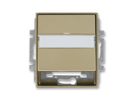Time - 5014E-A00100 33 - Kryt zásuvky komunikačnej - šampanská