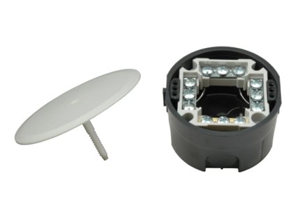 SEZ krabica 6400-221/3 pod omietku s viečkom a svorkovnicou