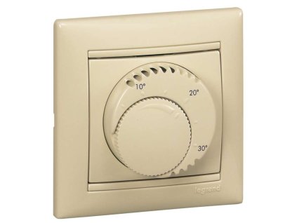 Valena - 774127 - Termostat so spínačom pre nočný útlm - Béžová