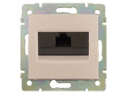 Valena - 774132 - Dátová zásuvka 1xRJ45 FTP Cat.6 - Béžová