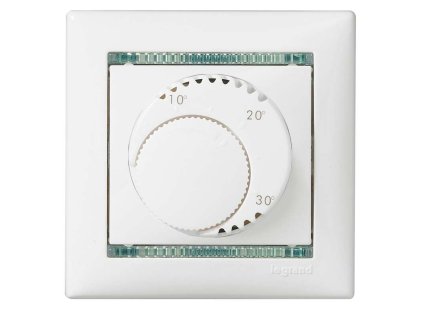 Valena - 774227 - Termostat so spínačom pre nočný útlm - Biela