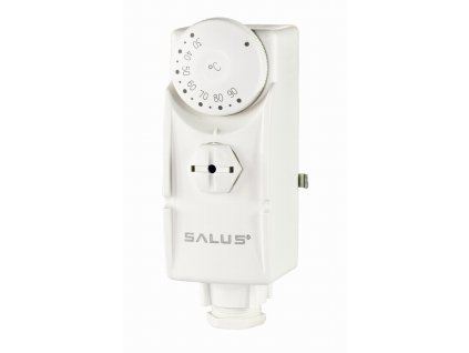 Príložný termostat SALUS AT10 s poistkou proti neoprávnenému použitiu, 230V, 30-90°C