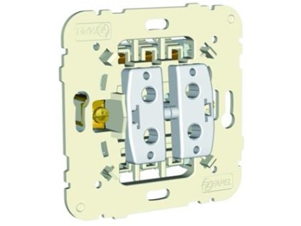 LOGUS90 - 21290 - Žalúziový spínač, el. a mech. blokácia, automat