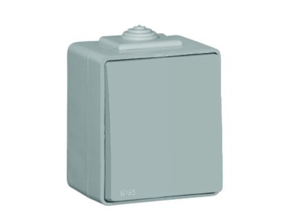 LOGUS90 - 48011 CCZ - Spínač 1-pólový, rad. 1, šedá