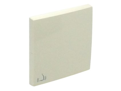 LOGUS90 - 90605 TMF - Kryt tlačidla, symbol ZVONČEK, slon.kosť