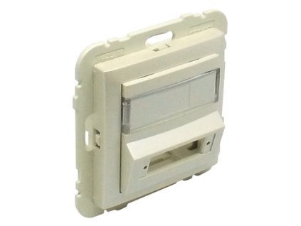 LOGUS90 - 90448 SPE - Kryt pre spojku SC APC Duplex op, perleťová