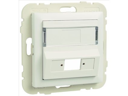 LOGUS90 - 90449 SBR - Kryt pre spojku SC APC Simplex/LC Duplex op, biela