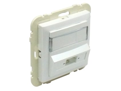 LOGUS90 - 90449 SGE - Kryt pre spojku SC APC Simplex/LC Duplex op, ľadová